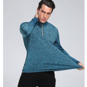 Men's Premium Half-Zip Workout Top MMO002