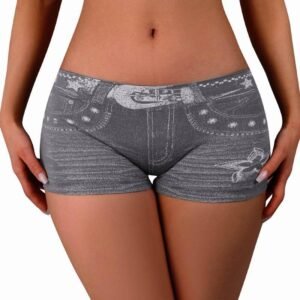 Seamless Denim Boyshorts ZMXB001