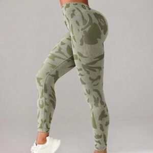 Seamless Camouflage Sports Leggings YTL001