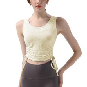 Women's Tie-Side Crop Tank Tops FYB005