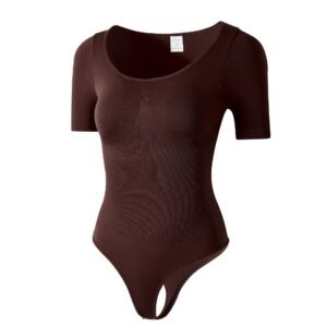 Seamless Short-Sleeve Bodysuit MZTJ001