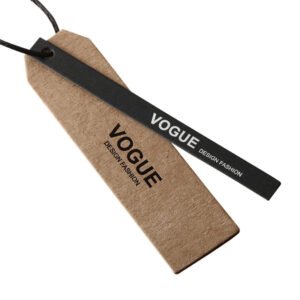 Paper Hangtags with Black Ribbon HT-3